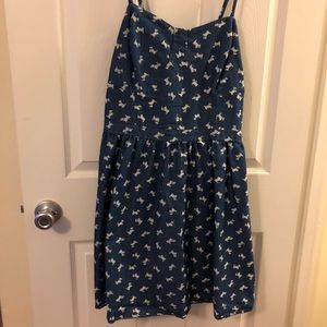 Denim Scottie Dog Modcloth Dress